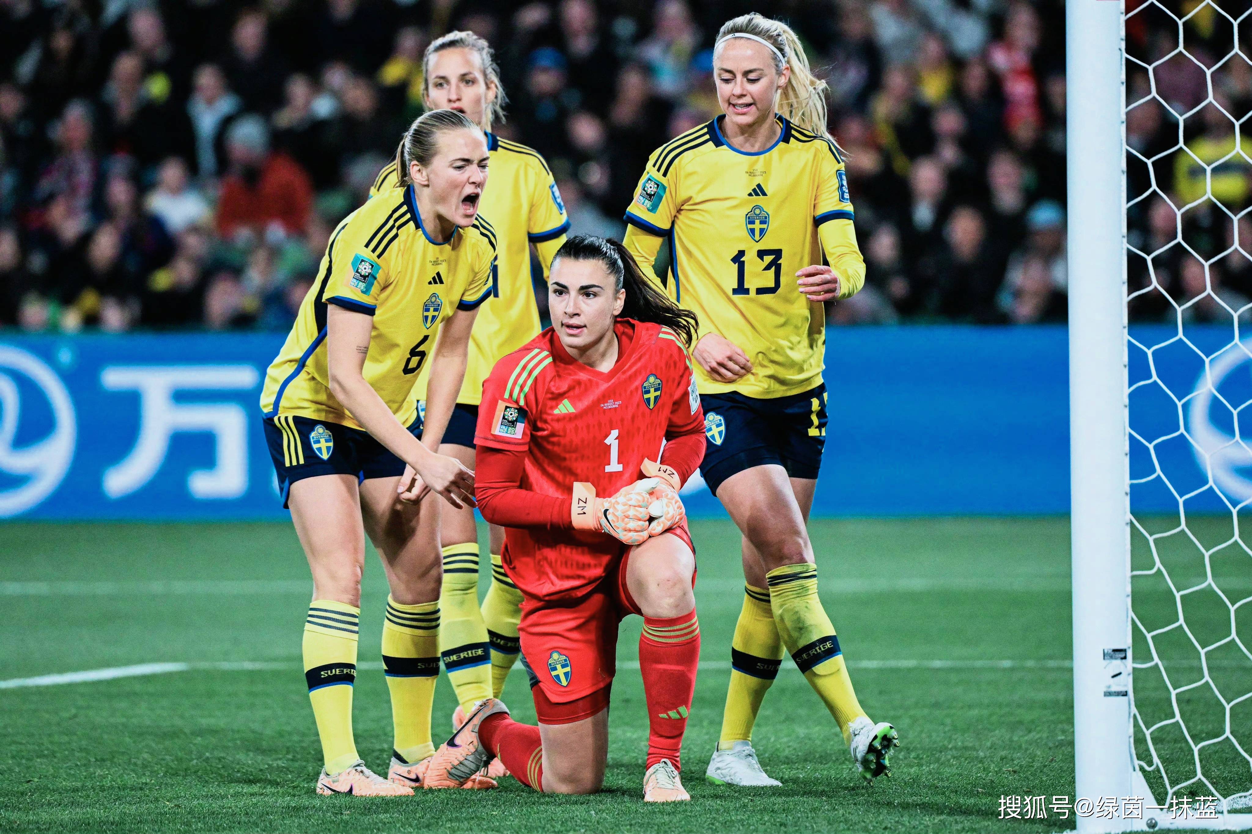 瑞典队在国际女足比赛中获得胜利 瑞典队在国际女足比赛中获得胜利
